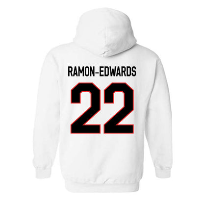 Texas Tech - NCAA Football : Marcus Ramon-Edwards - Classic Shersey Hooded Sweatshirt-1