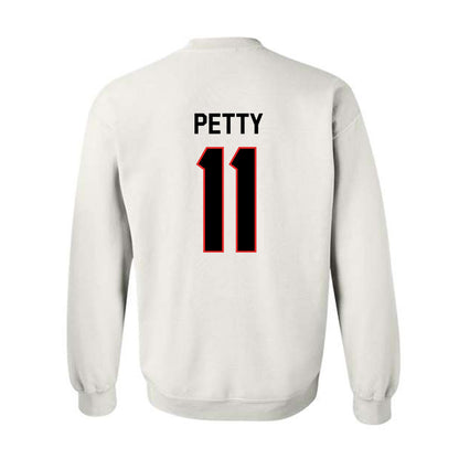 Texas Tech - NCAA Men's Basketball : Jaylen Petty - Classic Shersey Crewneck Sweatshirt-1