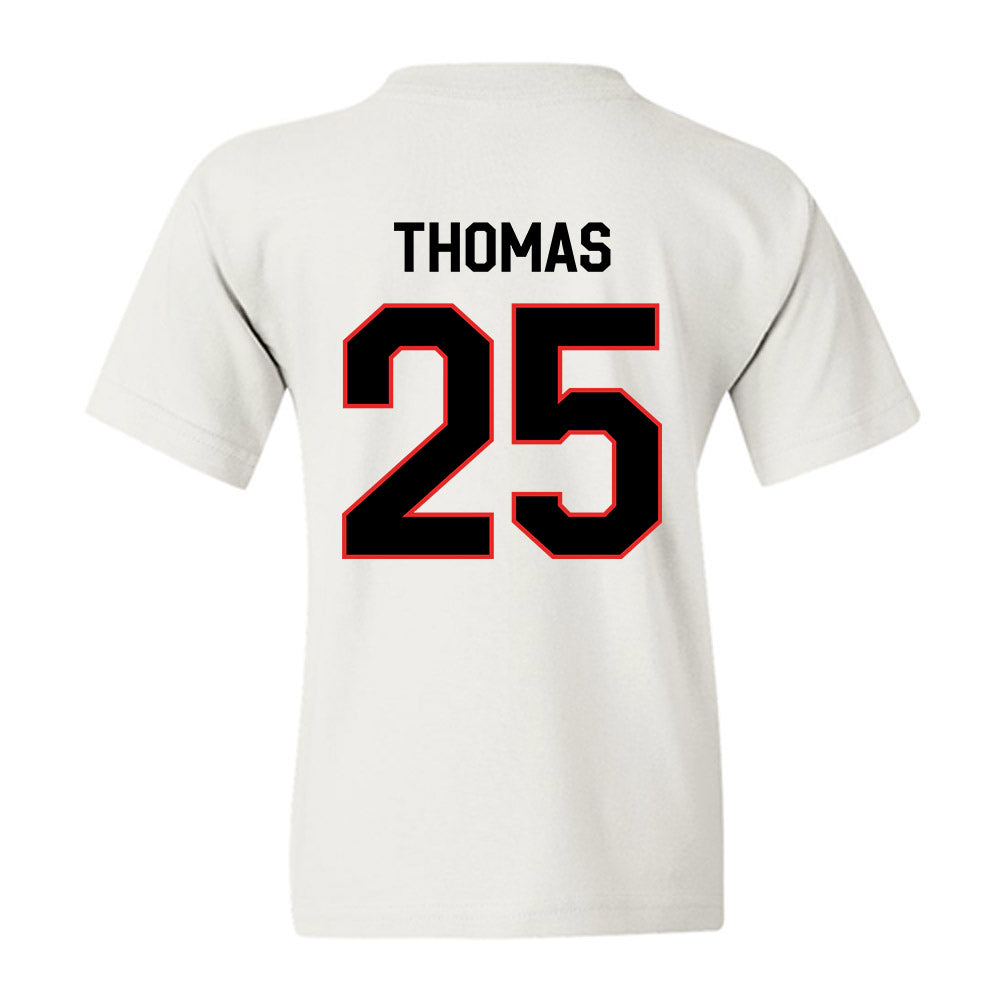 Texas Tech - NCAA Baseball : Chase Thomas - Classic Shersey Youth T-Shirt-1