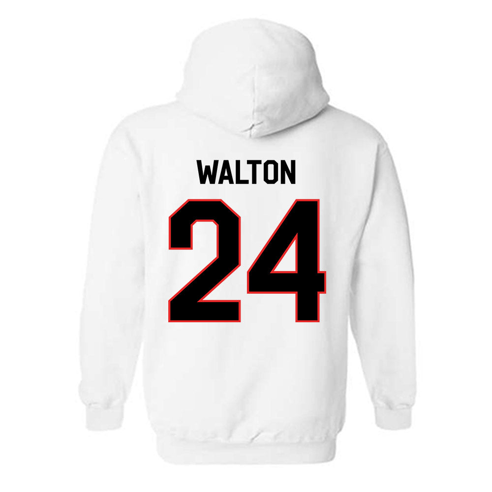 Texas Tech - NCAA Men's Basketball : Kerwin Walton - Classic Shersey Hooded Sweatshirt-1