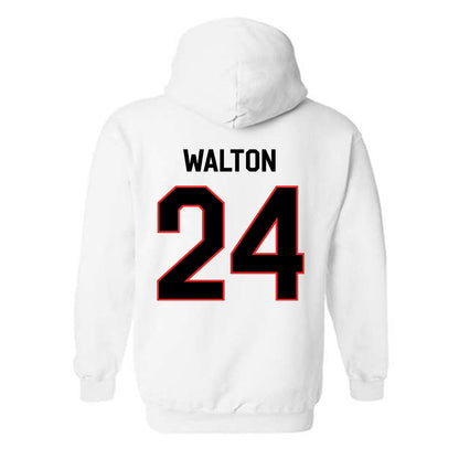Texas Tech - NCAA Men's Basketball : Kerwin Walton - Classic Shersey Hooded Sweatshirt-1