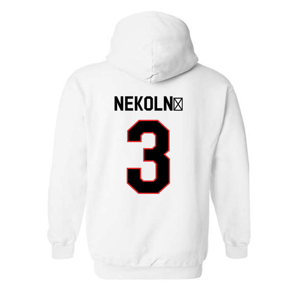 Texas Tech - NCAA Women's Basketball : Julie Nekoln� - Classic Shersey Hooded Sweatshirt-1