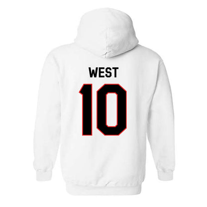 Texas Tech - NCAA Softball : Mallie West - Classic Shersey Hooded Sweatshirt-1