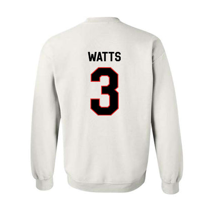 Texas Tech - NCAA Men's Basketball : Lejuan Watts - Classic Shersey Crewneck Sweatshirt-1