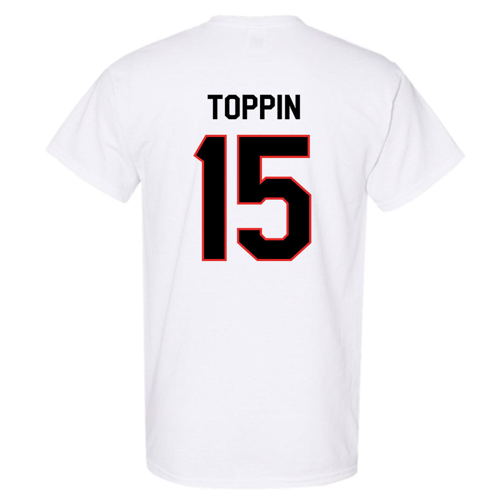 Texas Tech - NCAA Men's Basketball : JT Toppin - Classic Shersey T-Shirt-1