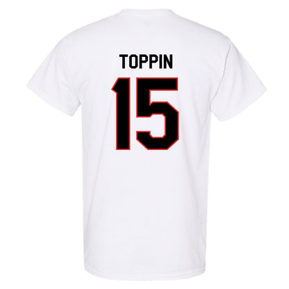 Texas Tech - NCAA Men's Basketball : JT Toppin - Classic Shersey T-Shirt-1