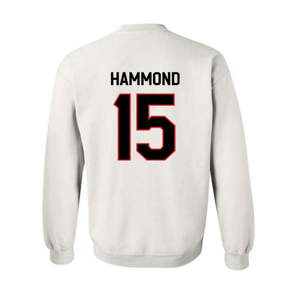Texas Tech - NCAA Football : Will Hammond - Classic Shersey Crewneck Sweatshirt-1