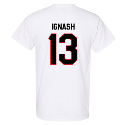 Texas Tech - NCAA Women's Volleyball : Shelby Ignash - Classic Shersey T-Shirt-1