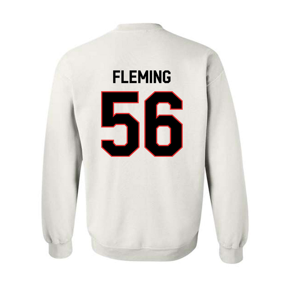 Texas Tech - NCAA Football : Amarie Fleming - Classic Shersey Crewneck Sweatshirt-1