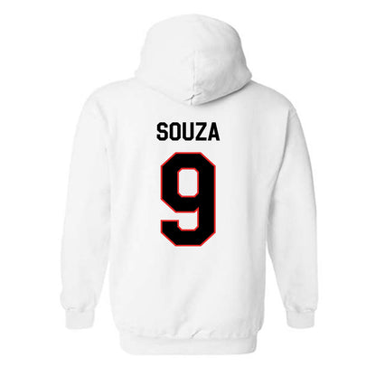 Texas Tech - NCAA Baseball : Jace Souza - Classic Shersey Hooded Sweatshirt-1