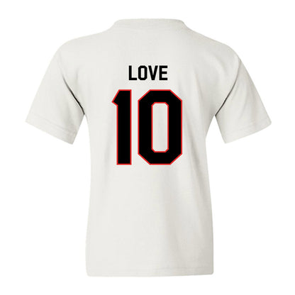 Texas Tech - NCAA Women's Basketball : Sidney Love - Classic Shersey Youth T-Shirt-1