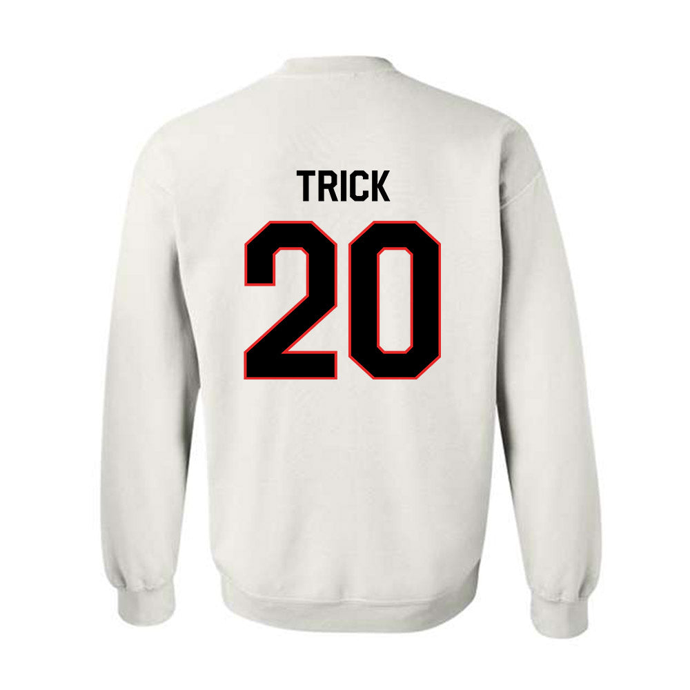 Texas Tech - NCAA Football : Adam Trick - Classic Shersey Crewneck Sweatshirt-1