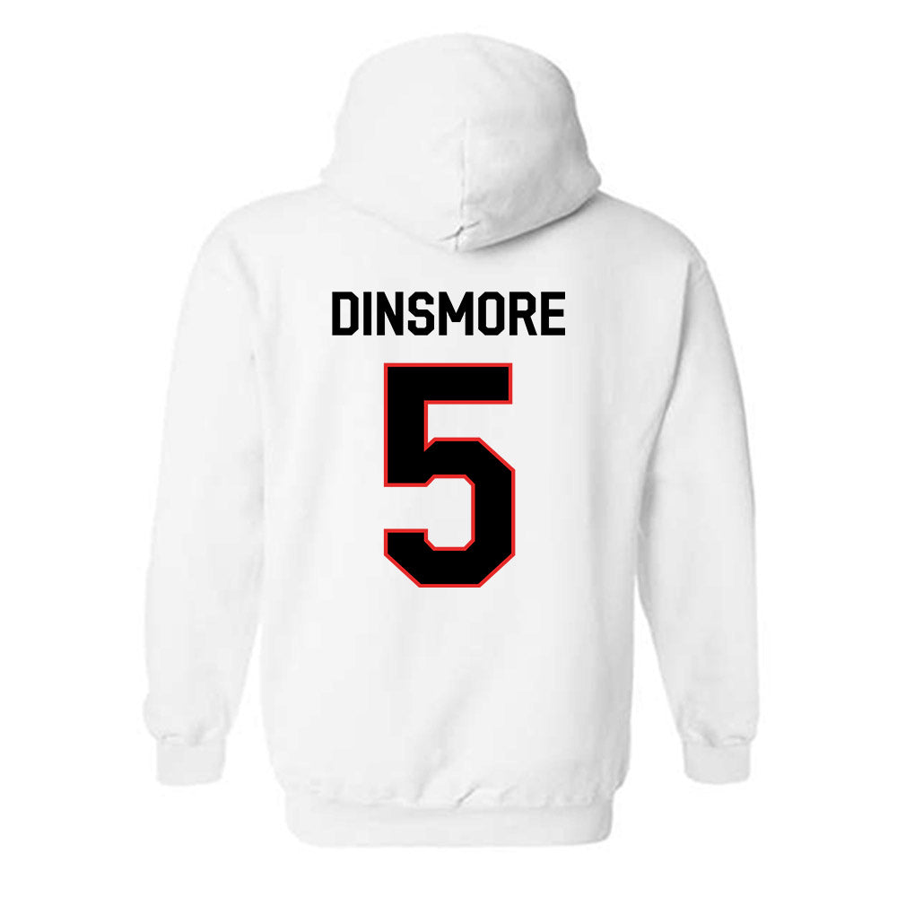 Texas Tech - NCAA Women's Volleyball : Elia Dinsmore - Classic Shersey Hooded Sweatshirt-1