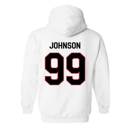 Texas Tech - NCAA Football : Jojo Johnson - Classic Shersey Hooded Sweatshirt-1