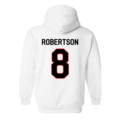 Texas Tech - NCAA Women's Volleyball : Kayla Robertson - Classic Shersey Hooded Sweatshirt-1