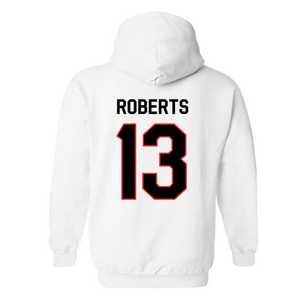 Texas Tech - NCAA Football : Ben Roberts - Classic Shersey Hooded Sweatshirt-1