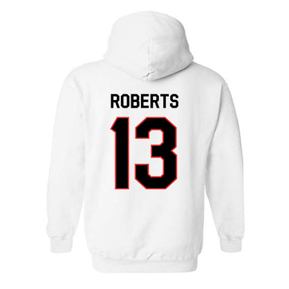 Texas Tech - NCAA Football : Ben Roberts - Classic Shersey Hooded Sweatshirt-1