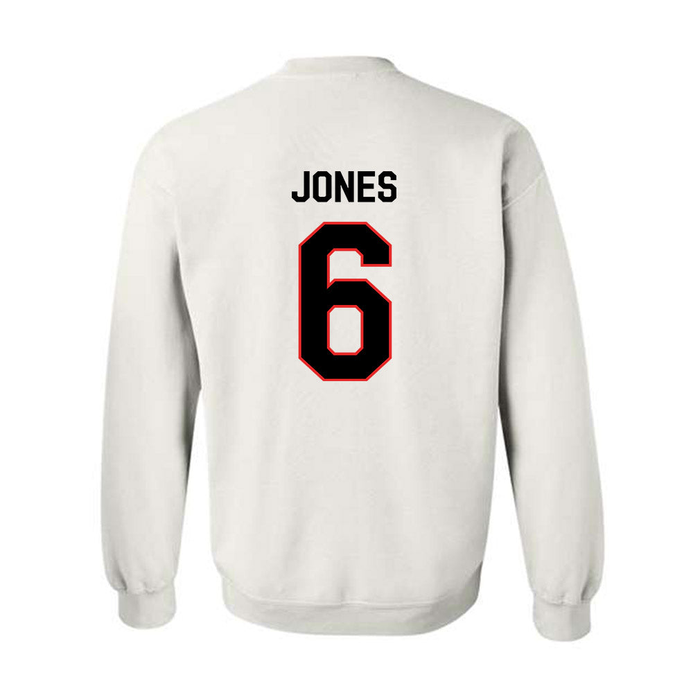 Texas Tech - NCAA Football : Jalen Jones - Classic Shersey Crewneck Sweatshirt-1