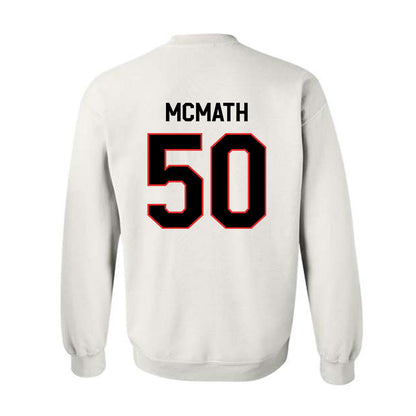 Texas Tech - NCAA Football : Patrick McMath - Classic Shersey Crewneck Sweatshirt-1