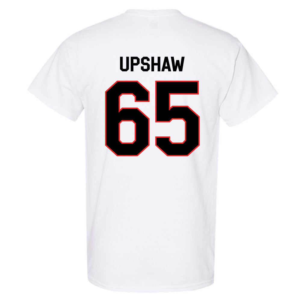 Texas Tech - NCAA Football : Danthis Upshaw - Classic Shersey T-Shirt-1