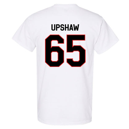 Texas Tech - NCAA Football : Danthis Upshaw - Classic Shersey T-Shirt-1