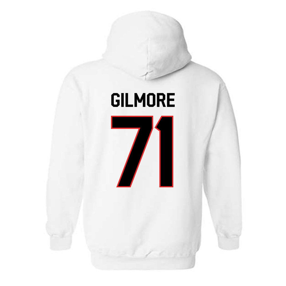 Texas Tech - NCAA Football : Bryce Gilmore - Classic Shersey Hooded Sweatshirt-1