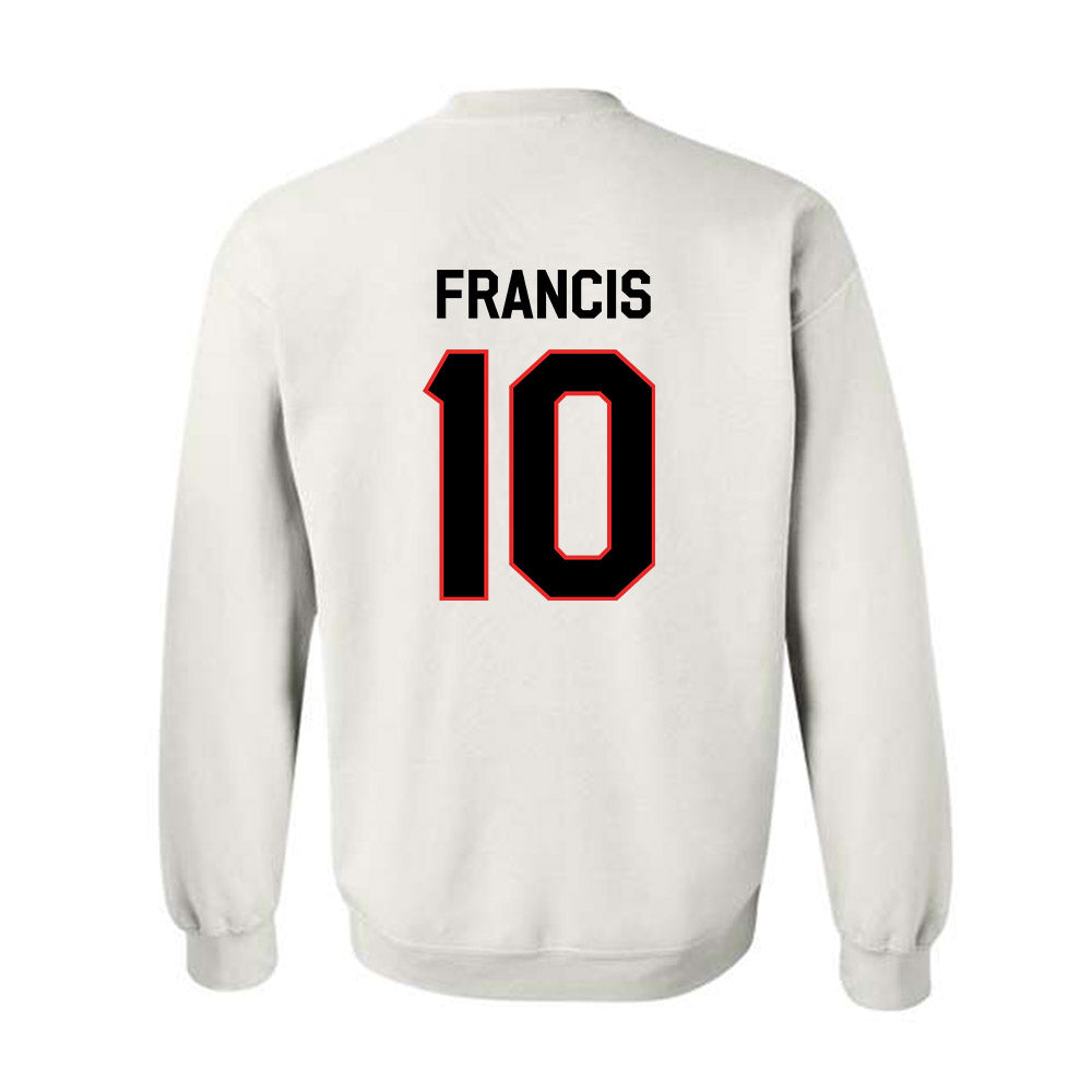Texas Tech - NCAA Men's Basketball : Jack Francis Francis - Classic Shersey Crewneck Sweatshirt-1