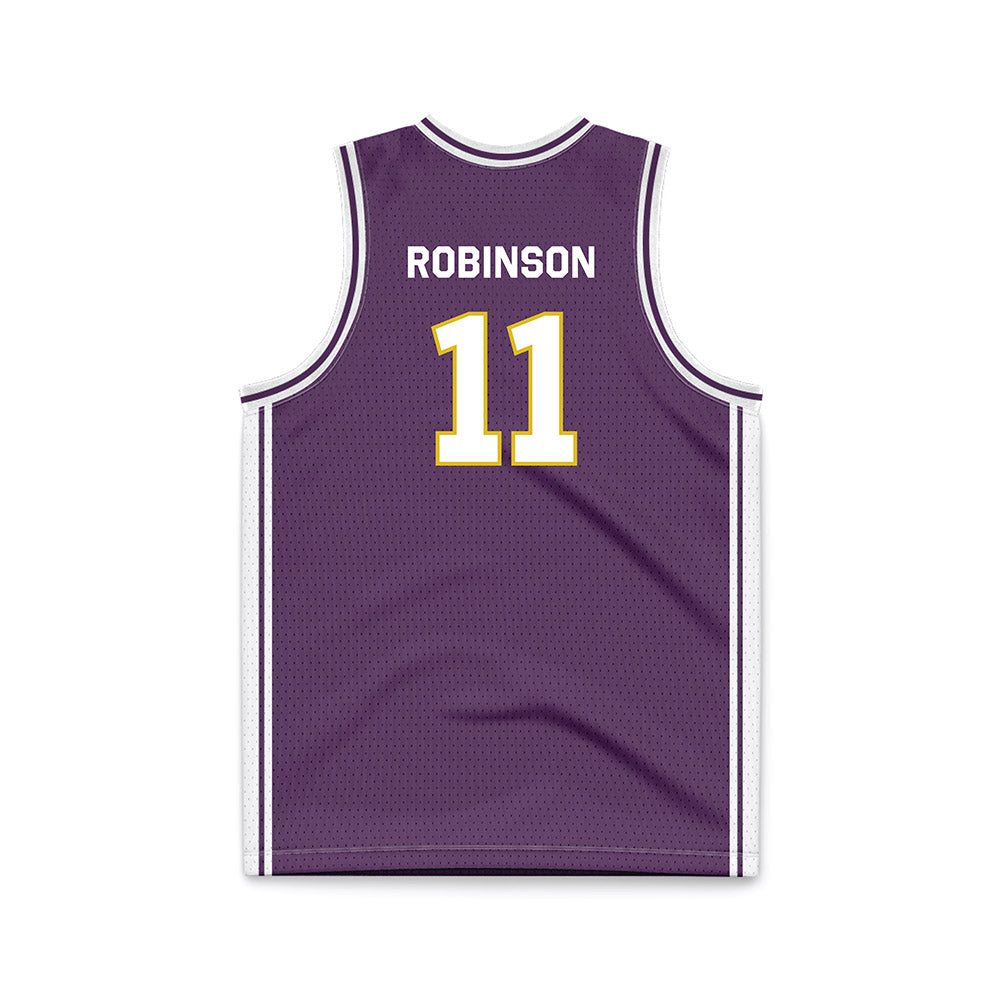 JMU - NCAA Women's Basketball : Bree Robinson - Vintage Dukes Basketball Jersey-1