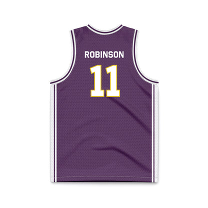 JMU - NCAA Women's Basketball : Bree Robinson - Vintage Dukes Basketball Jersey-1