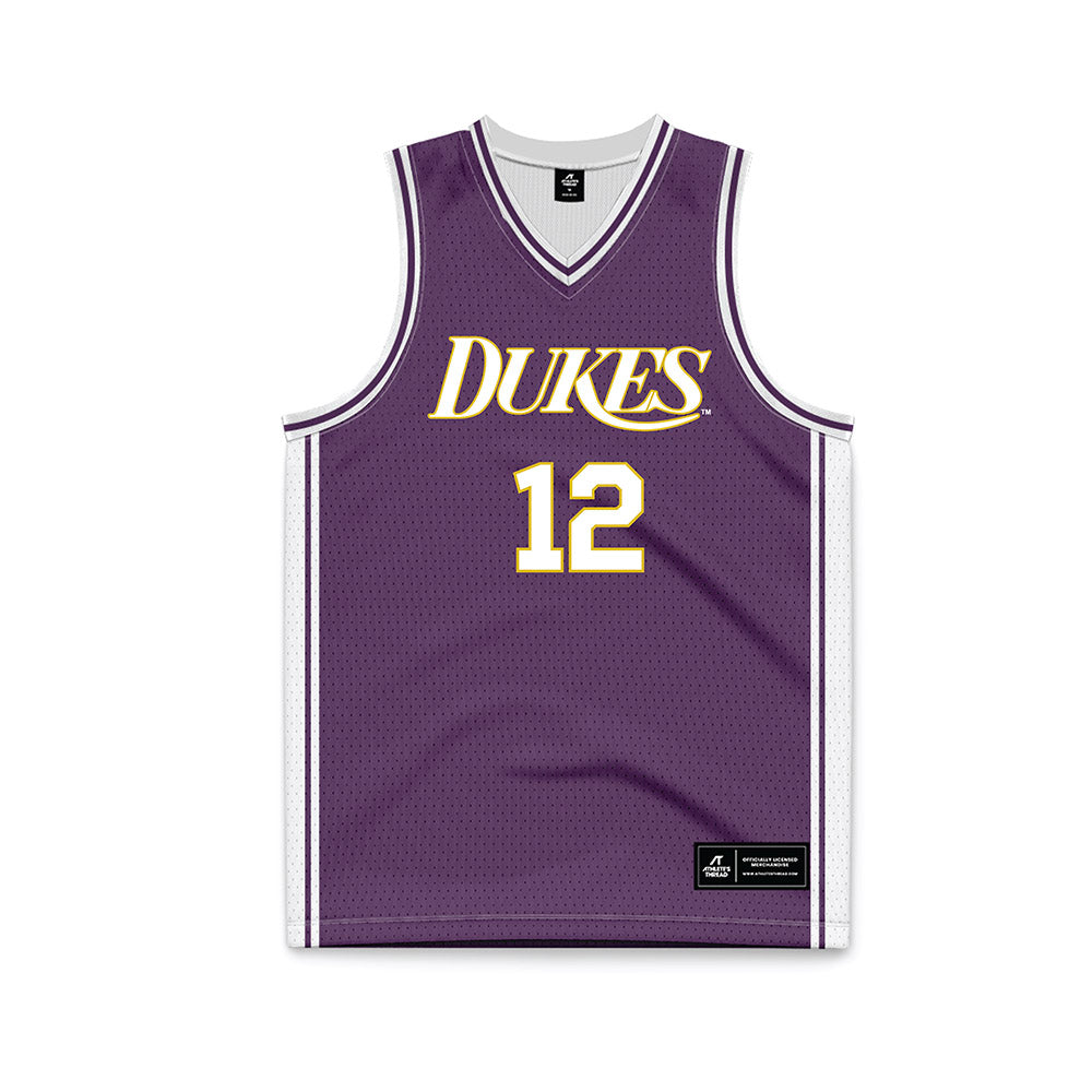 JMU - NCAA Women's Basketball : Jemma Eleby - Vintage Dukes Basketball Jersey-0