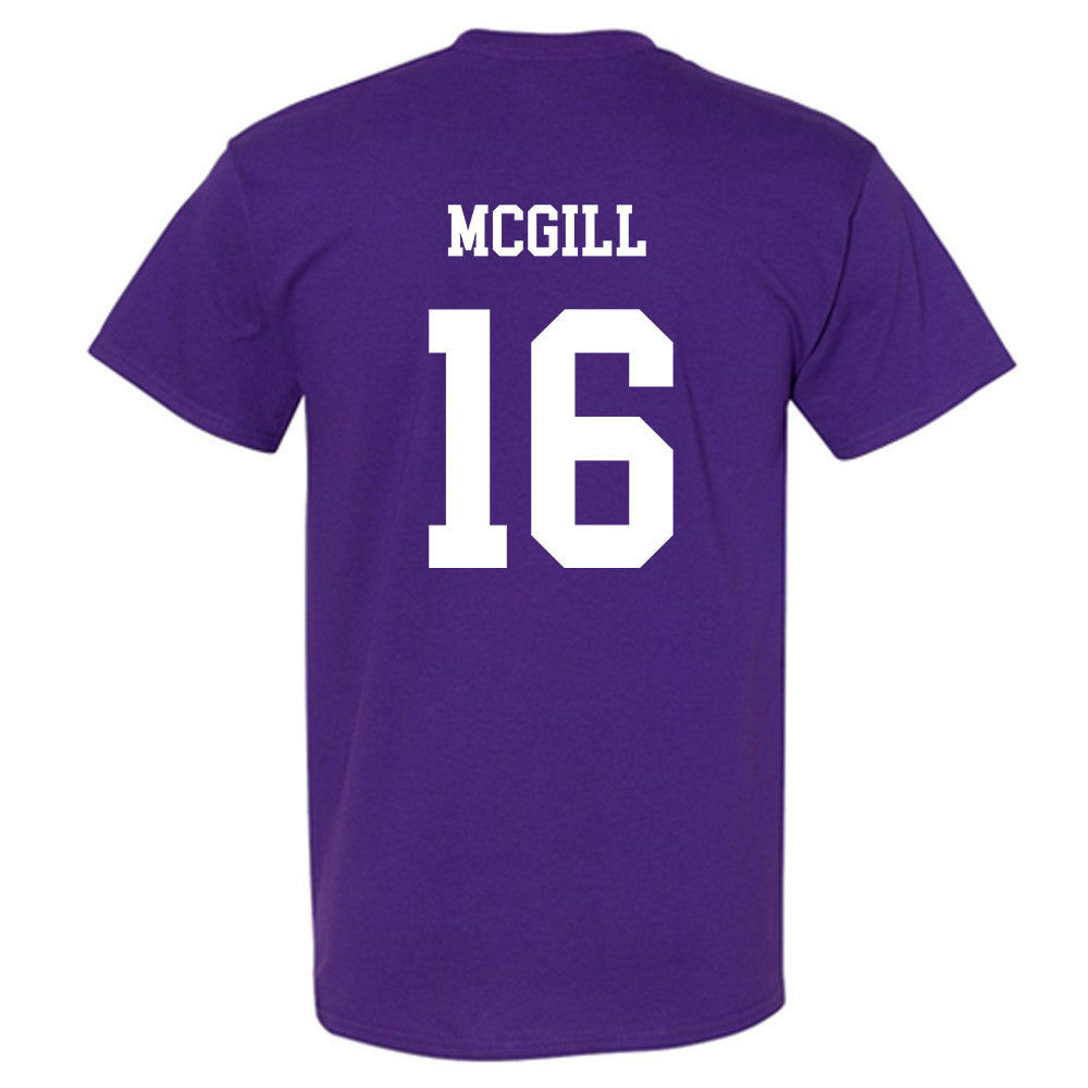 JMU - NCAA Football : TJ McGill - Vintage Dukes T-Shirt-1