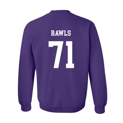JMU - NCAA Football : Deacon Rawls - Vintage Dukes Crewneck Sweatshirt-1