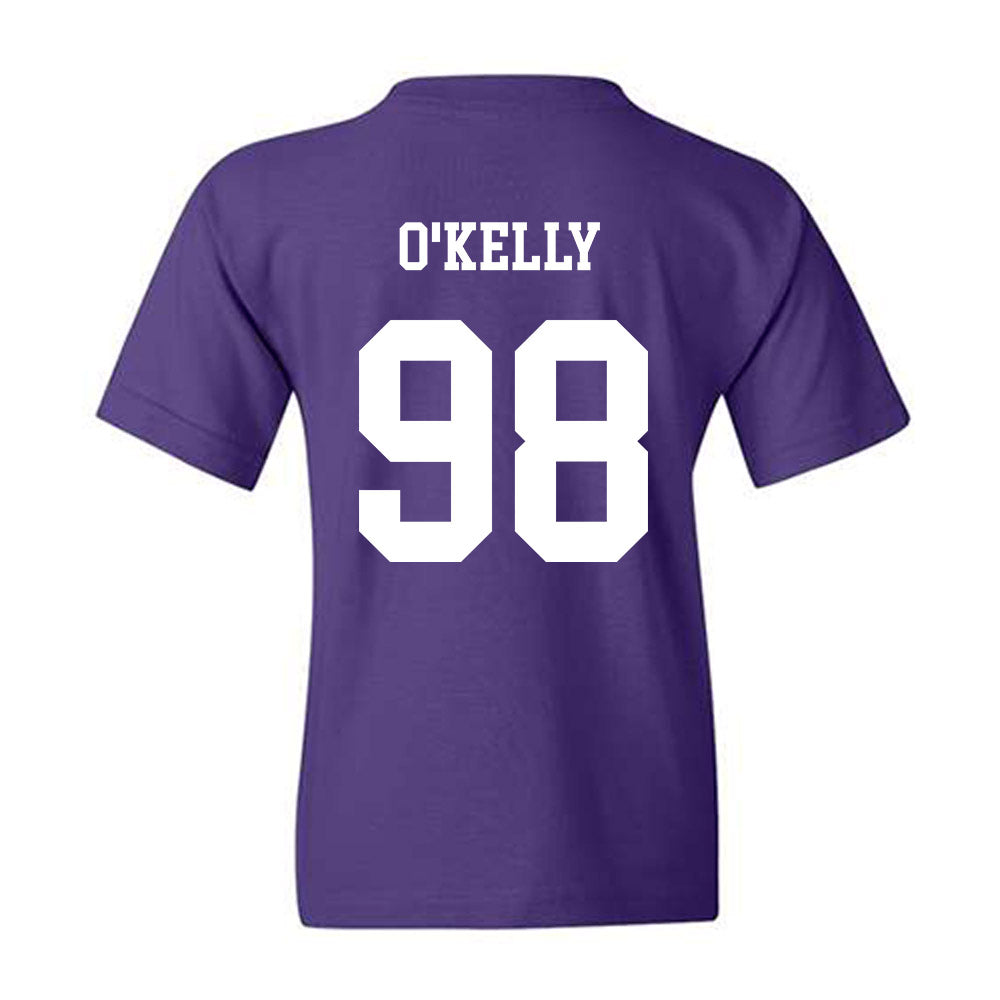 JMU - Football Alumni : Harry O'Kelly - Vintage Dukes Youth T-Shirt-1