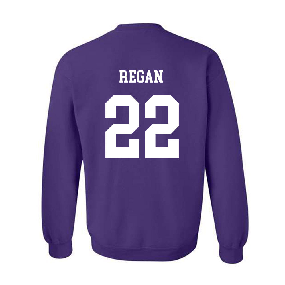 JMU - NCAA Football : Chase Regan - Vintage Dukes Crewneck Sweatshirt-1