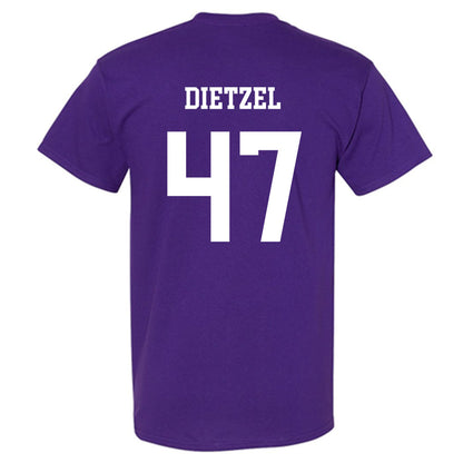 JMU - NCAA Football : Mitchell Dietzel - Vintage Dukes T-Shirt-1