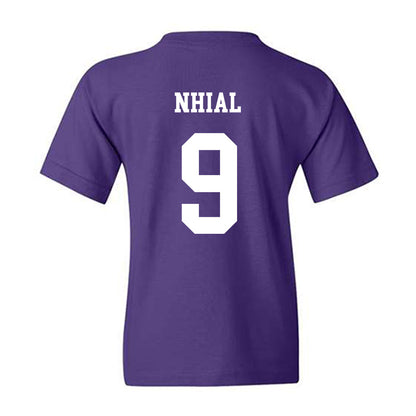 JMU - NCAA Women's Volleyball : Ayen Nhial - Vintage Dukes Youth T-Shirt-1
