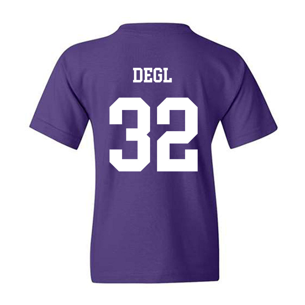 JMU - NCAA Women's Lacrosse : Joey Degl - Vintage Dukes Youth T-Shirt-1