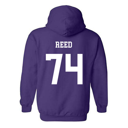 JMU - NCAA Football : Sani Reed - Vintage Dukes Hooded Sweatshirt-1
