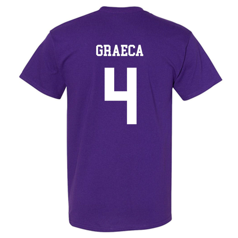 JMU - NCAA Women's Soccer : Emily Graeca - Vintage Dukes T-Shirt-1
