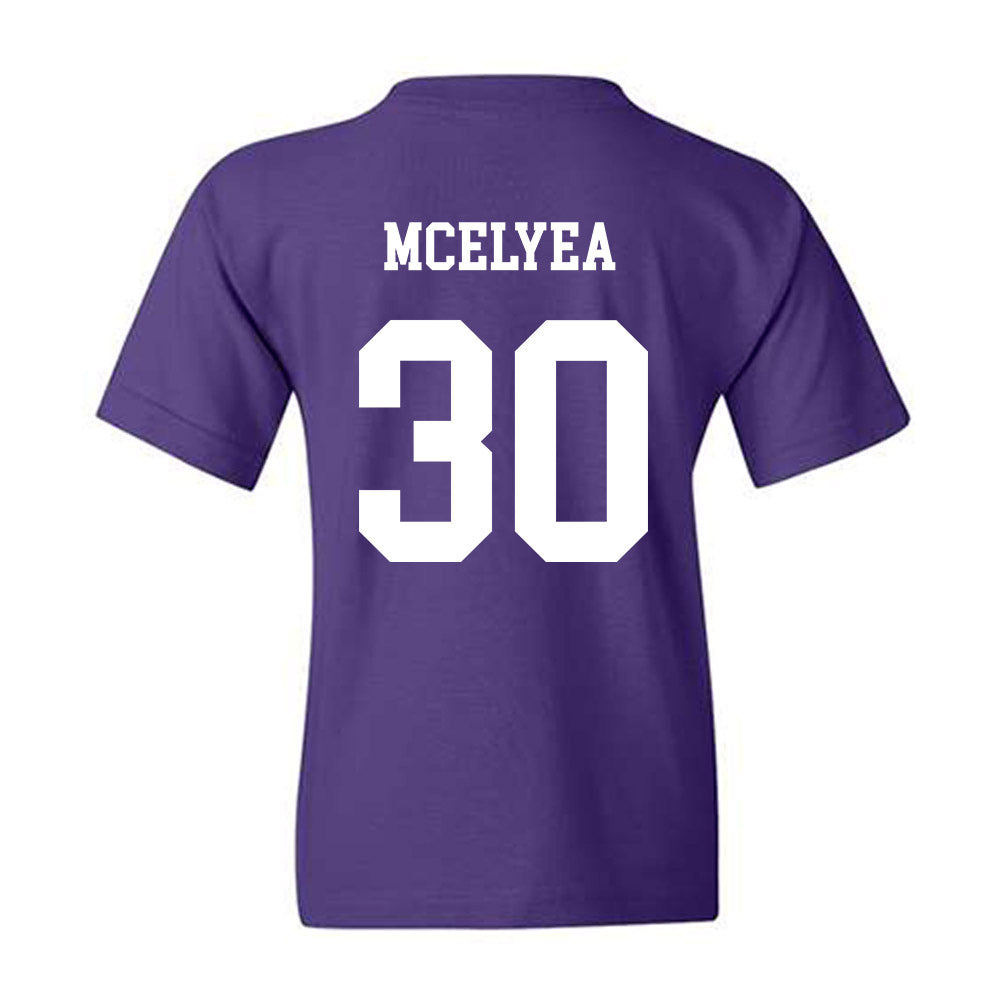 JMU - NCAA Baseball : Blake Mcelyea - Vintage Dukes Youth T-Shirt-1