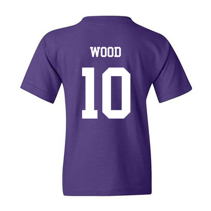JMU - NCAA Women's Lacrosse : Sammy Wood - Vintage Dukes Youth T-Shirt-1