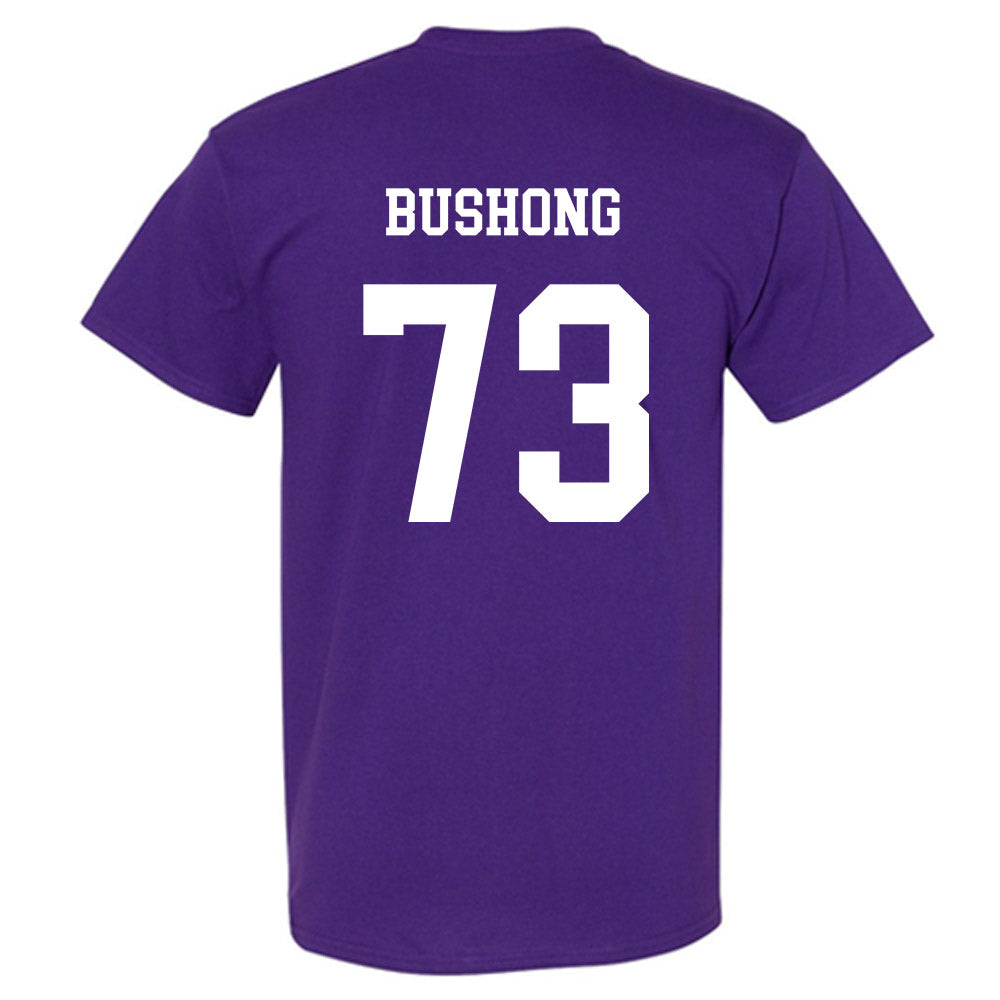 JMU - NCAA Football : Evan Bushong - Vintage Dukes T-Shirt-1