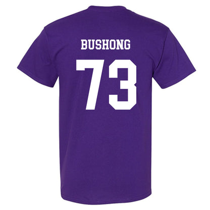JMU - NCAA Football : Evan Bushong - Vintage Dukes T-Shirt-1