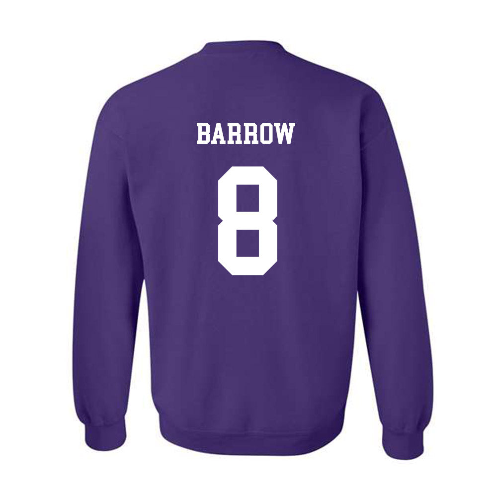 JMU - NCAA Baseball : Ben Barrow - Vintage Dukes Crewneck Sweatshirt-1
