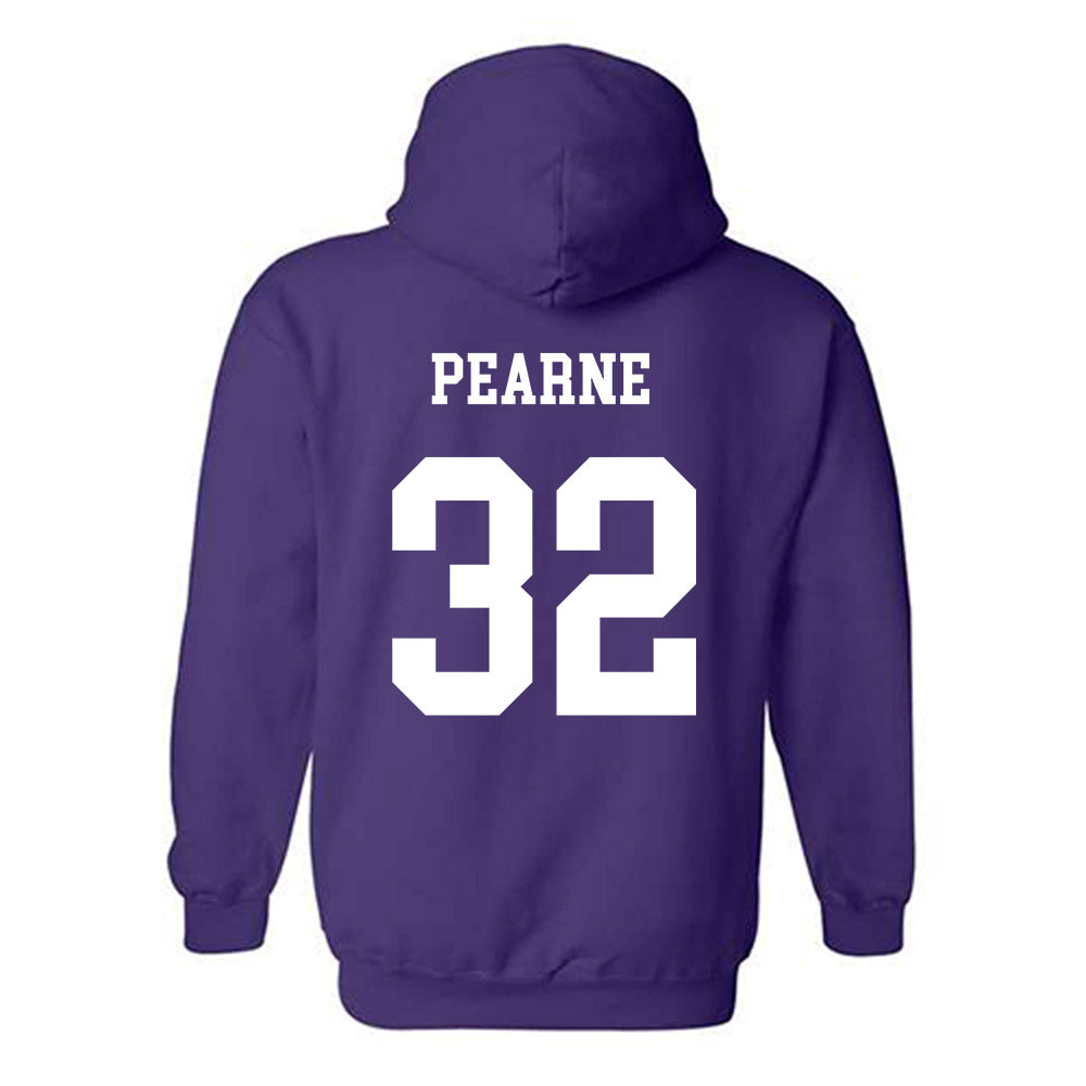 JMU - NCAA Baseball : Sam Pearne - Vintage Dukes Hooded Sweatshirt-1