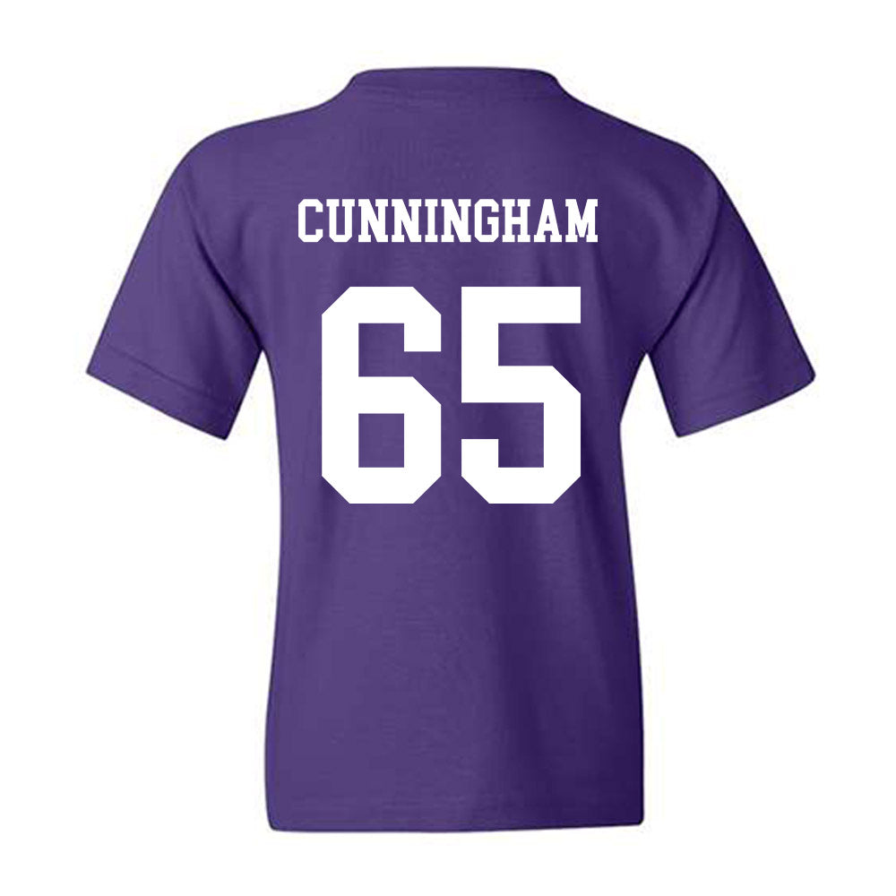 JMU - NCAA Football : Parker Cunningham - Vintage Dukes Youth T-Shirt-1