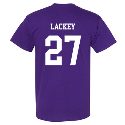 JMU - NCAA Women's Soccer : Ginny Lackey - Vintage Dukes T-Shirt-1