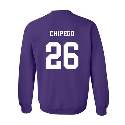 JMU - NCAA Softball : Hannah Chipego - Vintage Dukes Crewneck Sweatshirt-1
