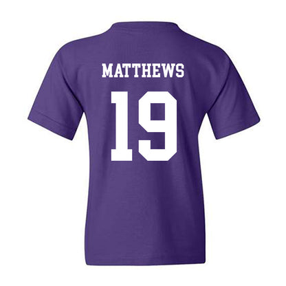 JMU - NCAA Football : Micah Matthews - Vintage Dukes Youth T-Shirt-1