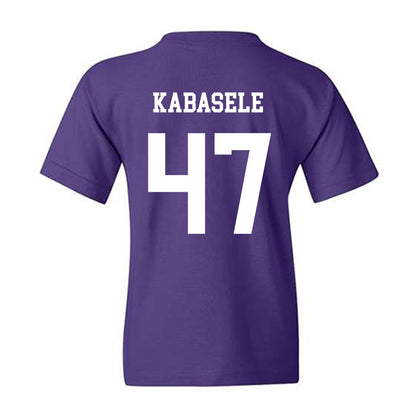 JMU - NCAA Football : Kevin Kabasele - Vintage Dukes Youth T-Shirt-1